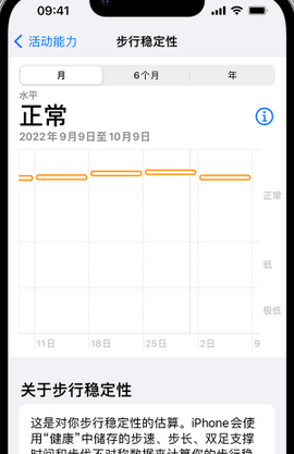 正安iPhone手机维修如何在iPhone开启'步行稳定性通知'