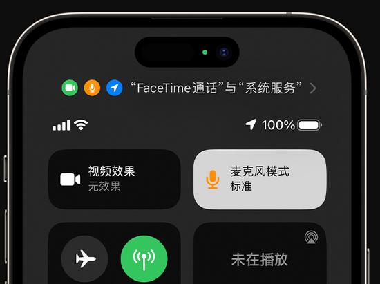 正安苹果授权维修网点分享iPhone在通话时让你的声音更清晰 