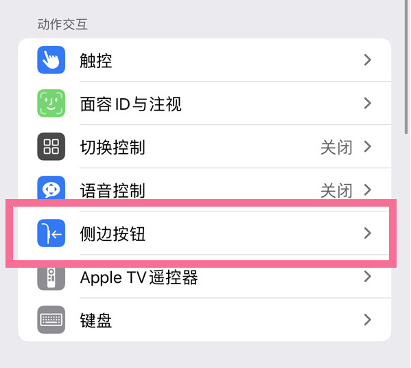 正安苹果14维修店分享iPhone14 Plus侧键双击下载功能关闭方法 